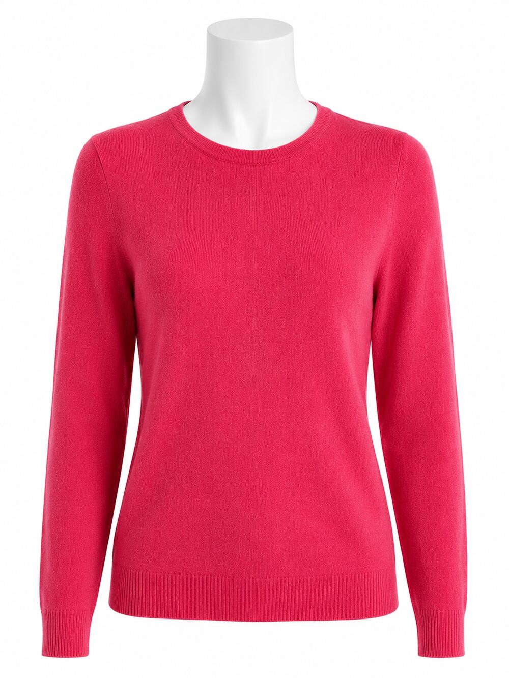 Tahari Pure Luxe Cashmere Pink Sweater – Size M